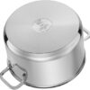 5-piece Pot-Set, with 4 Lids, Suitable for Induction, Stainless Steel. - Image 3
