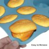 7in1 Nonstick Silicone Baking Cake Pan Tin Tray Sheet - Image 4