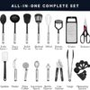 Non-Stick Heat Resistant Cooking Utensils Set - Image 4