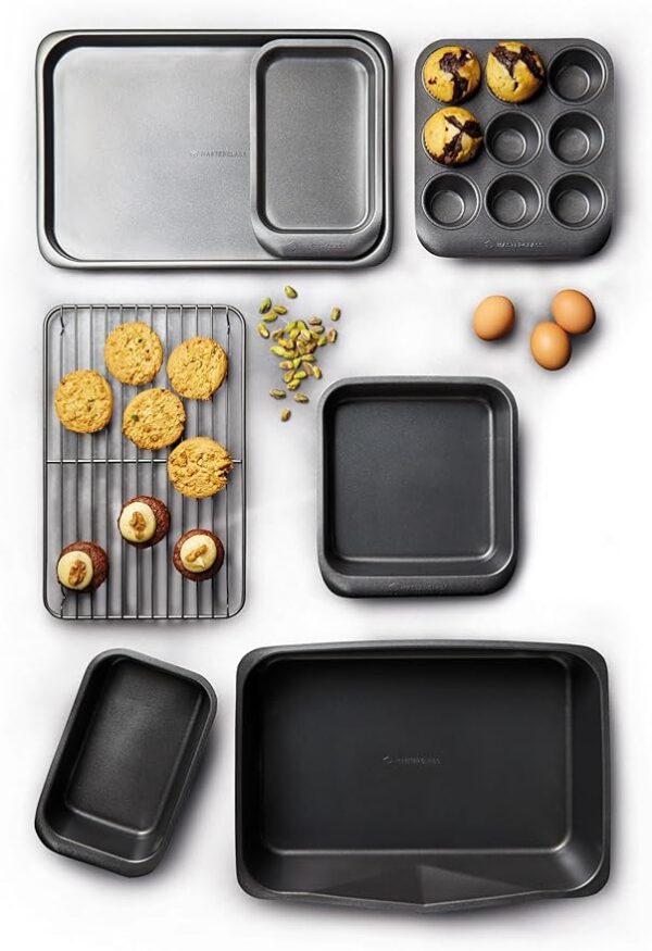 Smart Space Stacking Non-Stick Bakeware Set - Image 2